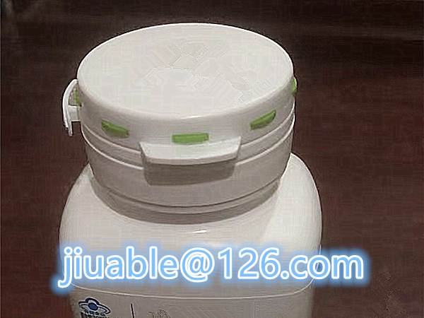 multi color flip off vial cap mold